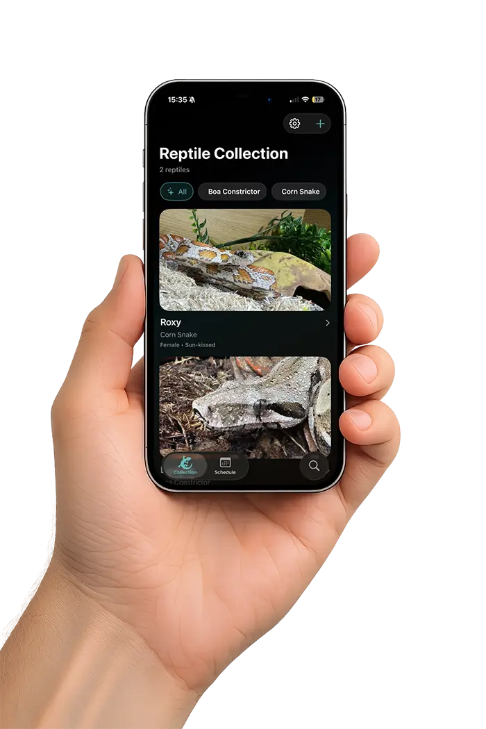 ReptiTrack app screenshot