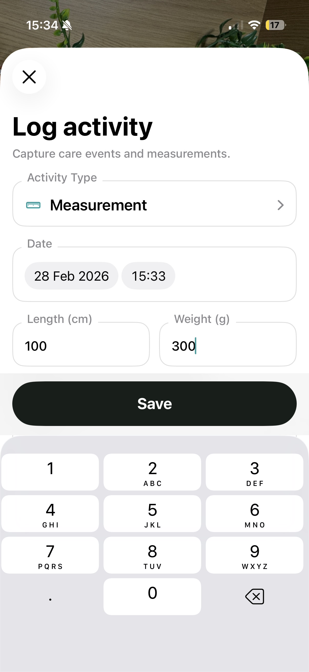 Log Activities (light mode)